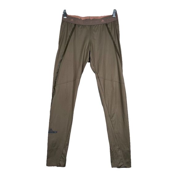Adidas Stella McCartney‎ Pants Womens Small Olive Green Casual Lounge Athleisure - Picture 1 of 11